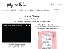 Tablet Screenshot of pattydefrutos.com